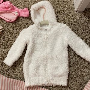Barefoot dreams baby sweater